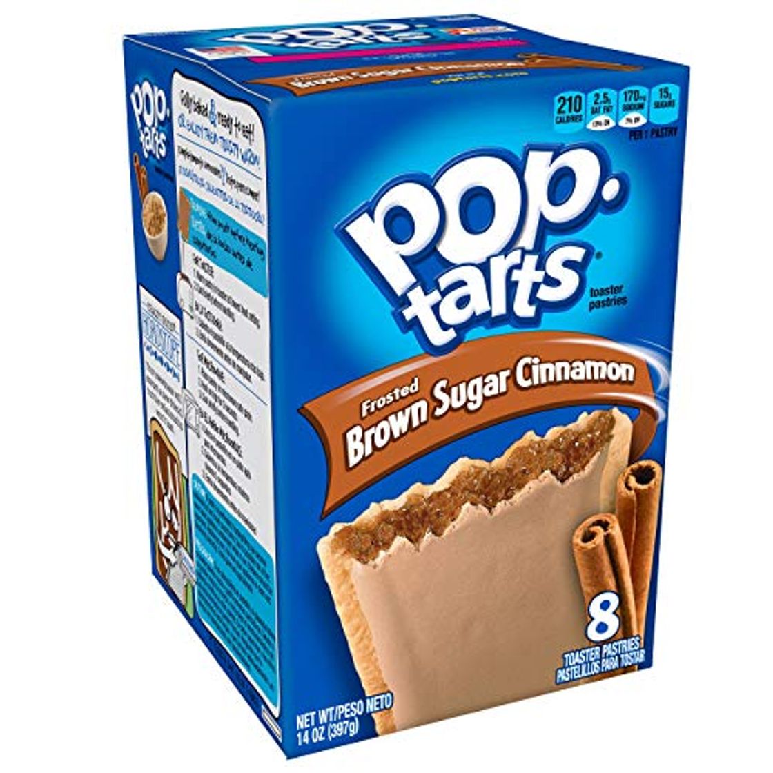 Producto Kelloggs Pop Tarts Relleno de Canela