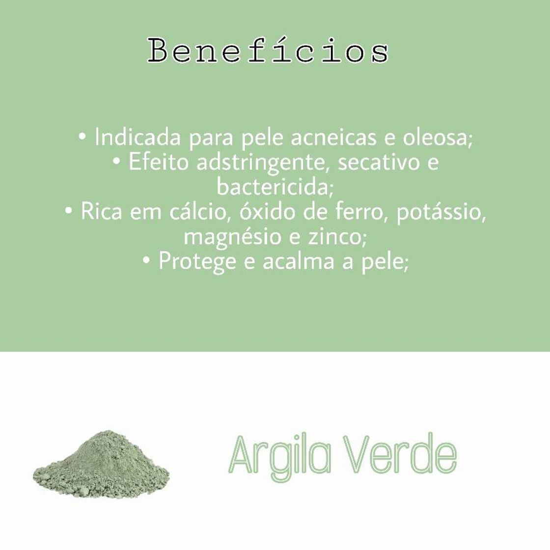 Moda Argila Verde