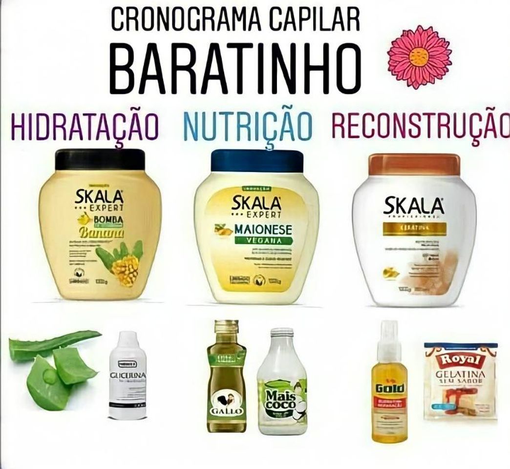 Moda Cronograma Capilar baratinho