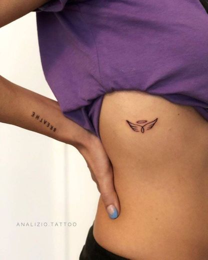 Tatuagem de asas 