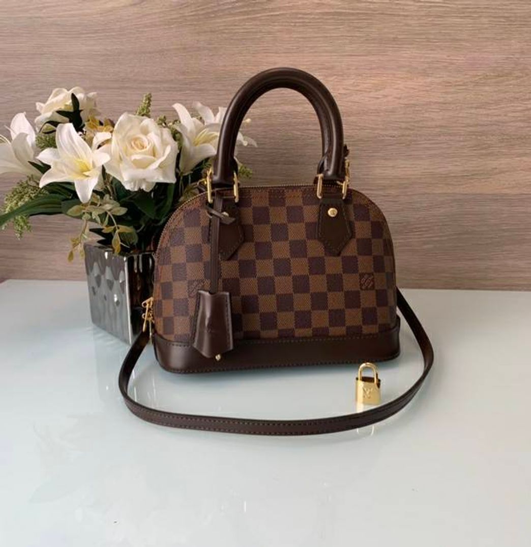 Moda Bolsa LV Alma BB Damier Ebene Italiana