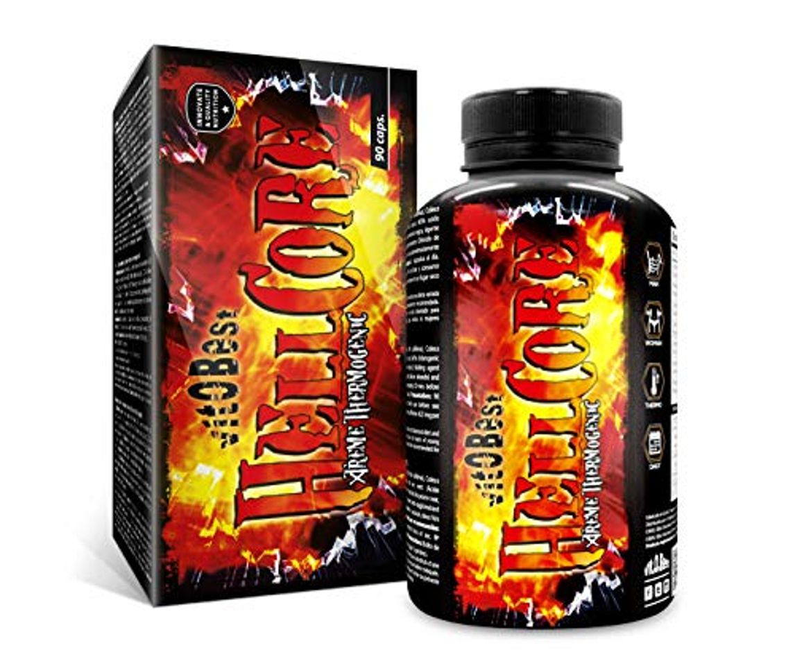 Producto Quemagrasas HELLCORE - Producto de Calidad Optima y Quemagrasas Potente para Adelgazar