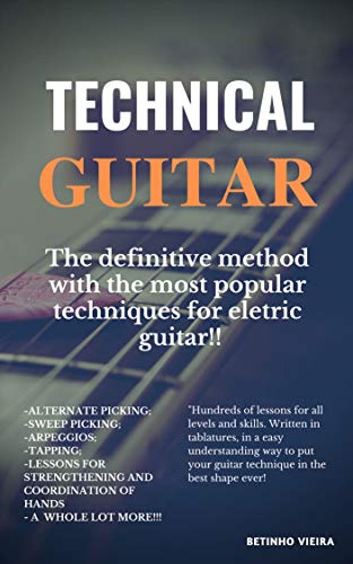 Producto TECHNICAL GUITAR: The definitive method with the most popular techniques for eletric