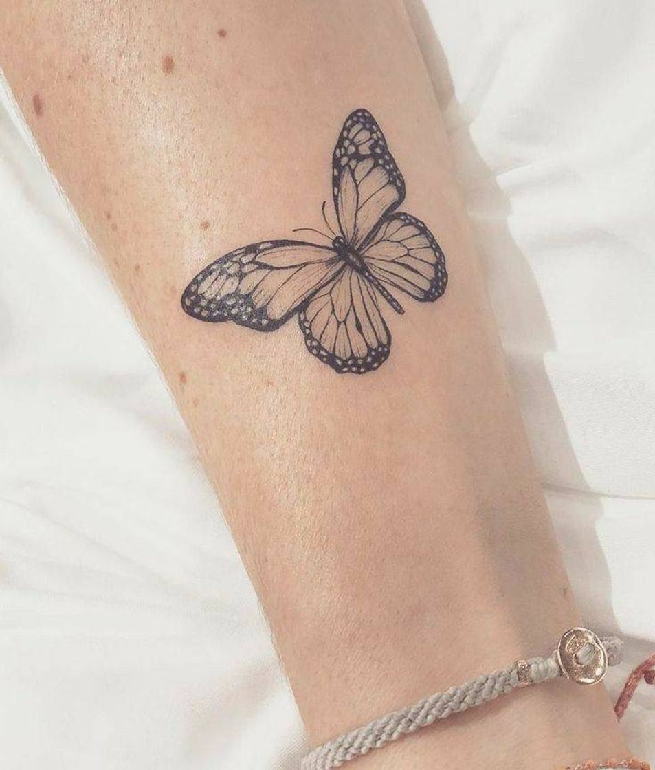 Fashion tatto de borboleta