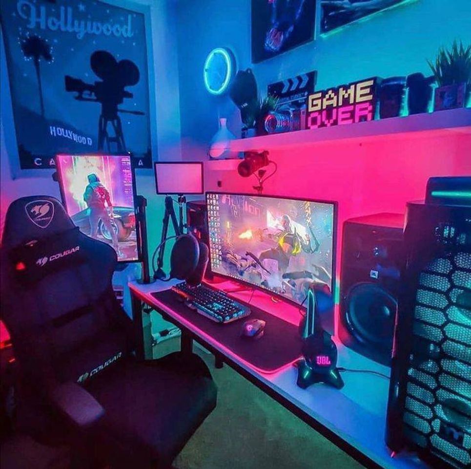 Fashion Setup Gamer 🖥️💙