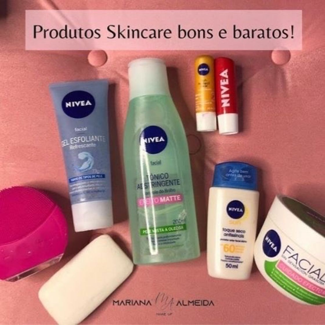 Fashion Produtos para skincare 