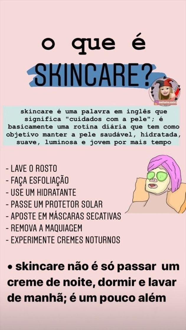 Fashion O que é SKINCARE ?