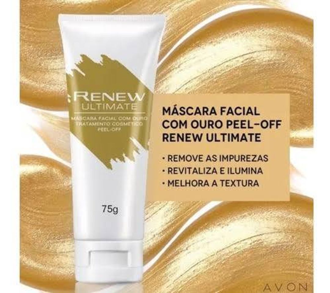 Product Máscara Facial com Ouro