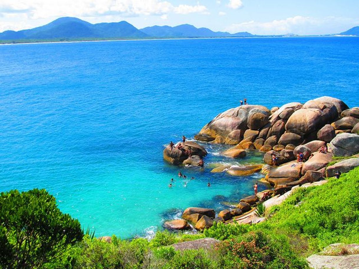 Lugar Natural pools of Barra da Lagoa