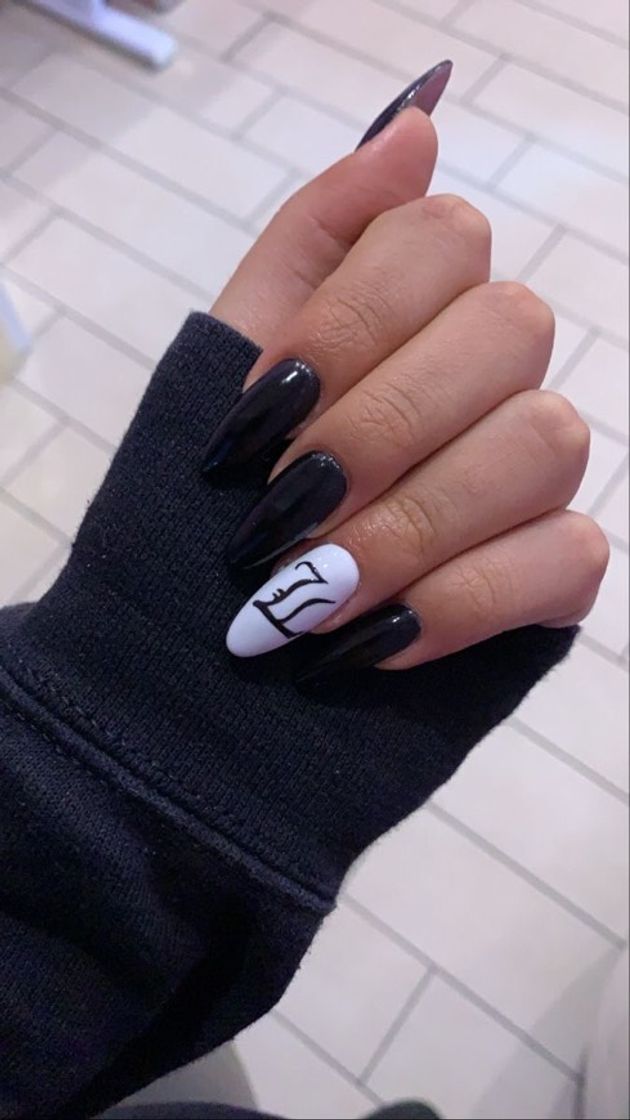 Moda Death Note Nails 