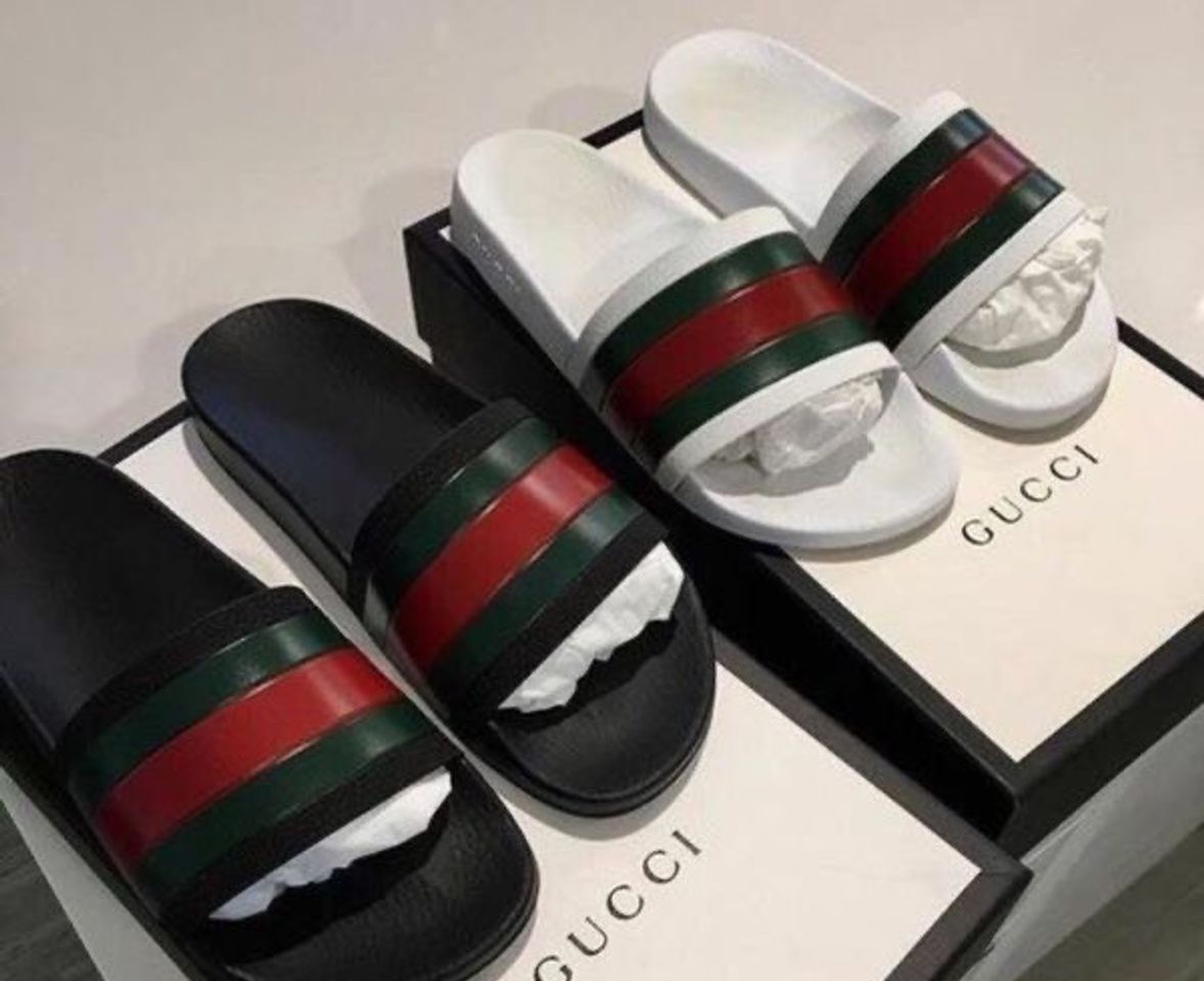 Moda Chinelo gucci