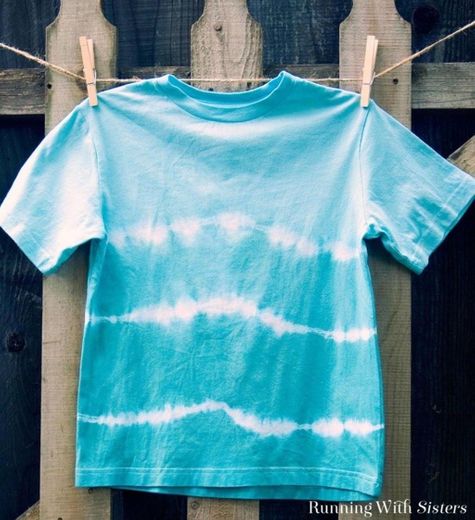 Tie dye azul