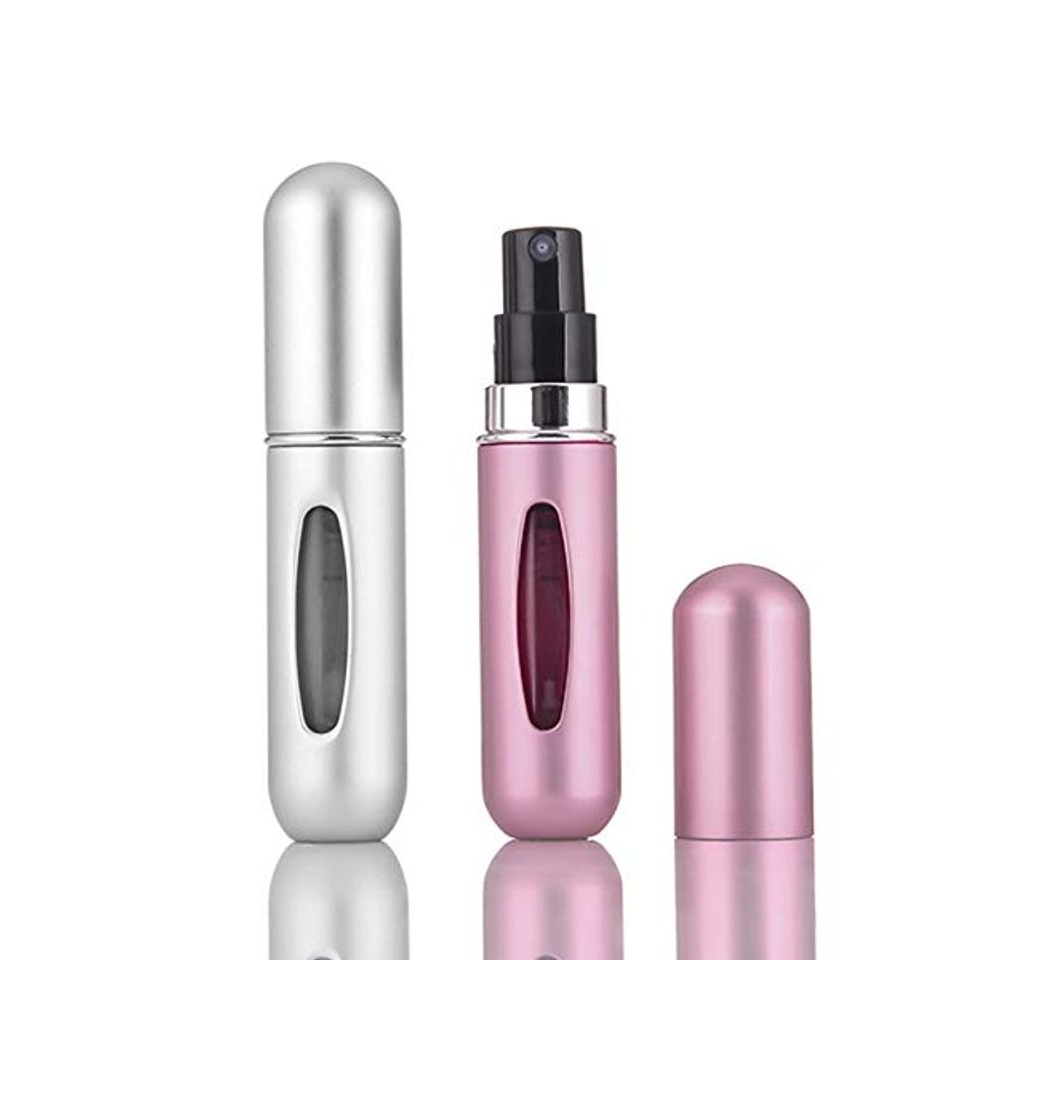 Fashion Botellas recargables para perfume de 5 ml – Mini atomizador de perfume