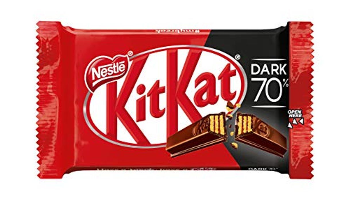 Social Nestlé KitKat Chocolate negro 70% - Barritas de chocolate negro