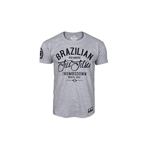 Thumbs Down JIU-Jitsu BRASILEÑO Camiseta Rio Des Janeiro. MMA. Gimnasio Entrenamiento. Marcial