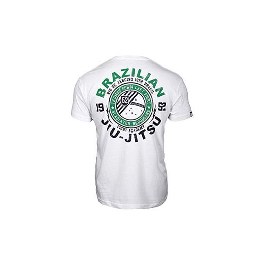 Thumbs Down Brazilian Jiu Jitsu T-Shirt para Hombre. Rio De Janeiro. Last