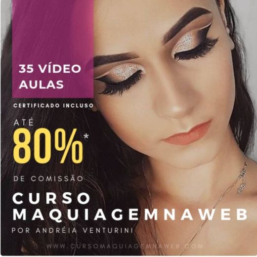 Maquiagem na web Andreia Venturini 