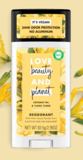 Coconut Oil Deodorants | Love Beauty and Planet