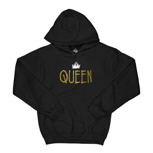 Queen "Black" Hoodie – keepitregal