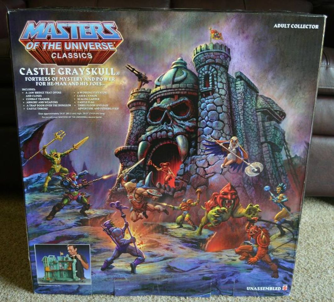 Fashion MOTUC, Castle Grayskull, Masters of the Universe Classics