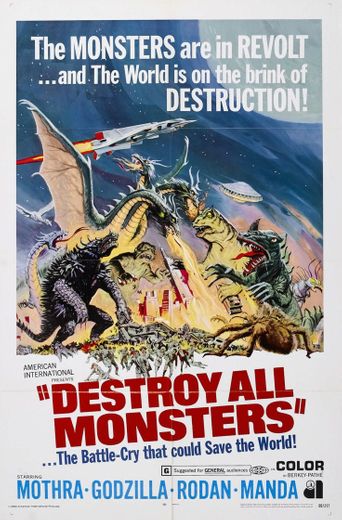 Godzilla(1968) O Despertar Dos Monstros 