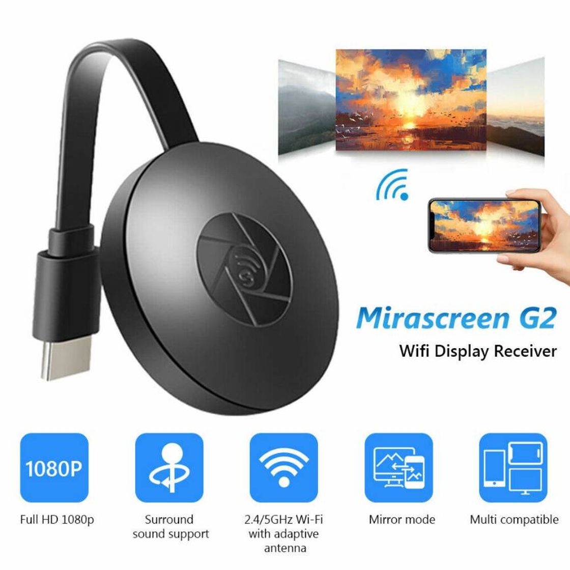 Productos Adaptador Para 1080P Tv MIRACAST Dongle 3