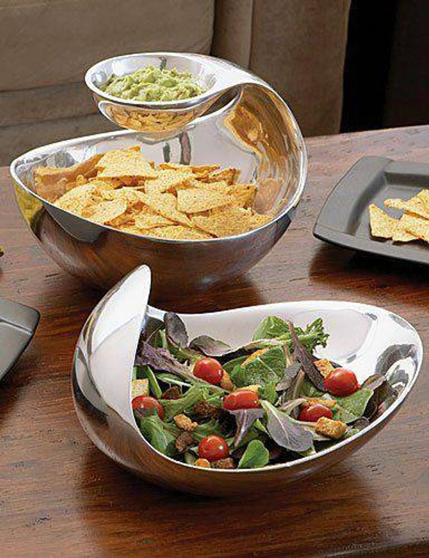 Productos Nambe Metal Heritage Double Dip Serve