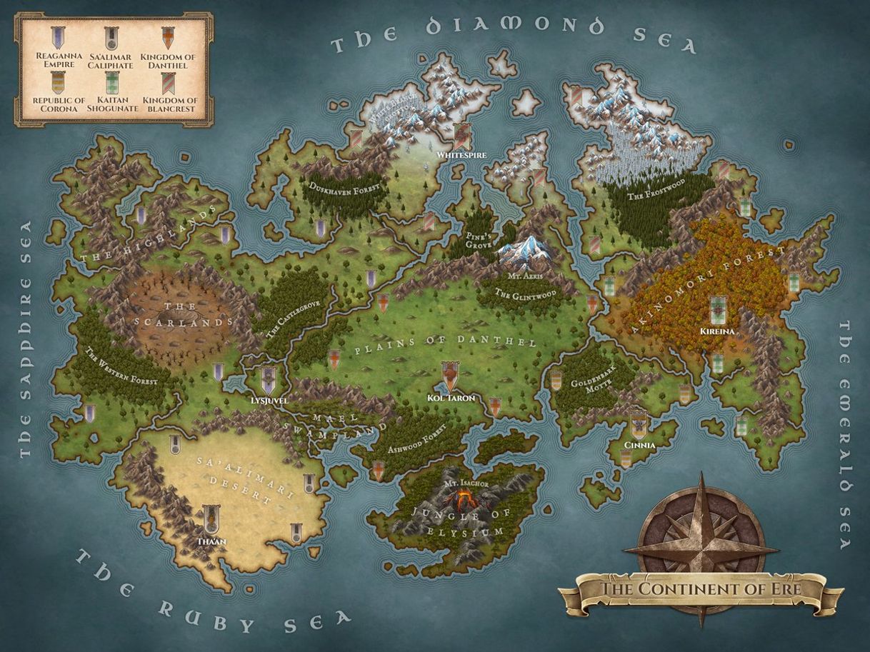 Moda Inkarnate - Create Fantasy Maps Online