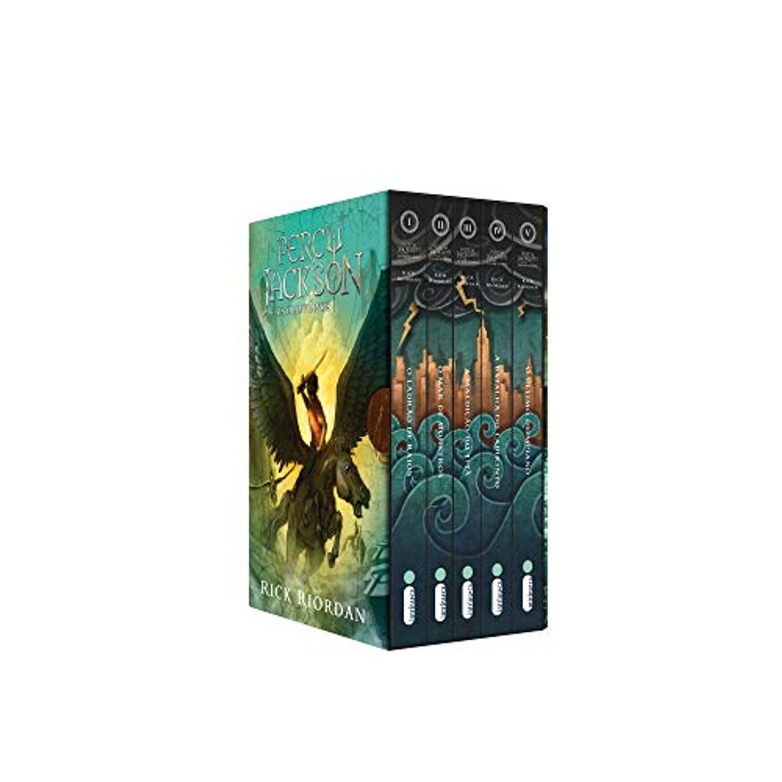 Book Box Percy Jackson E Os Olimpianos