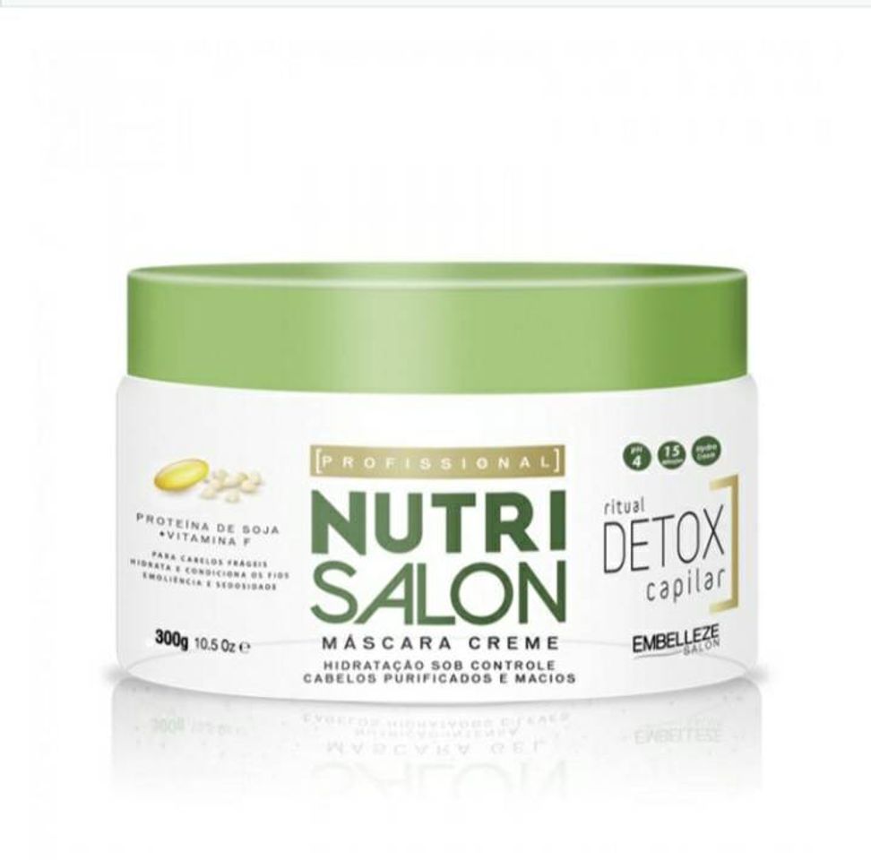 Moda Máscara creme Detox 300g de Embelleze.