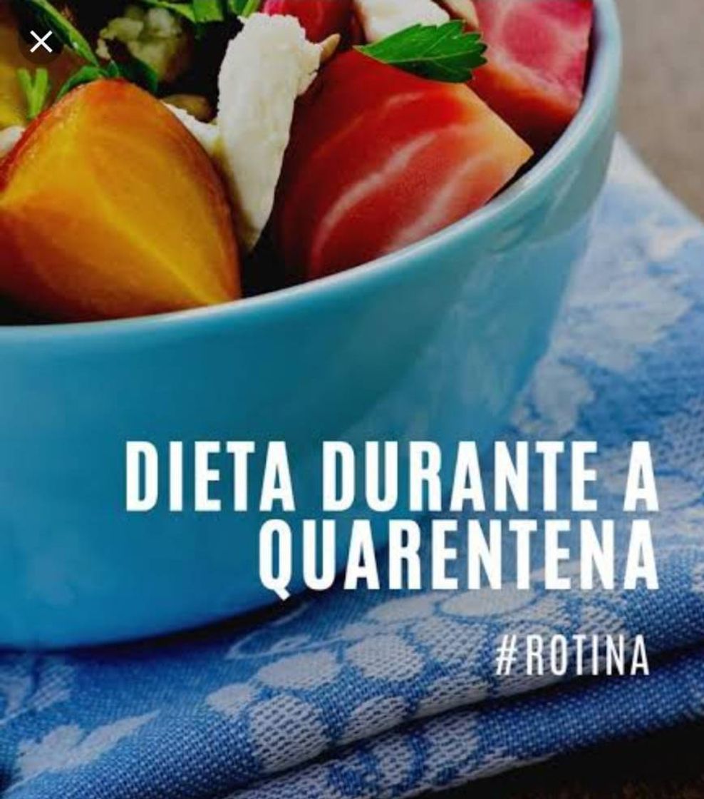 Fashion Dieta na quarentena