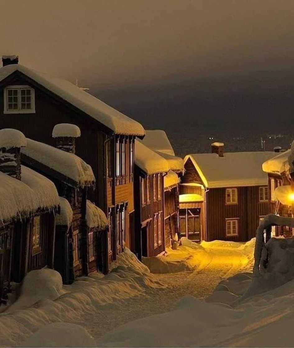 Moda Noite de Inverno na Noruega 😍🥶🌬️💕