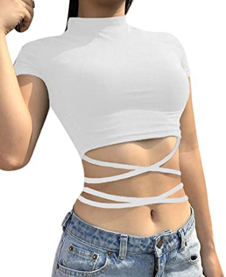 Social Blusa Sexy Mujer Camisas de Manga Corta Blusas Tops de Manga Corta