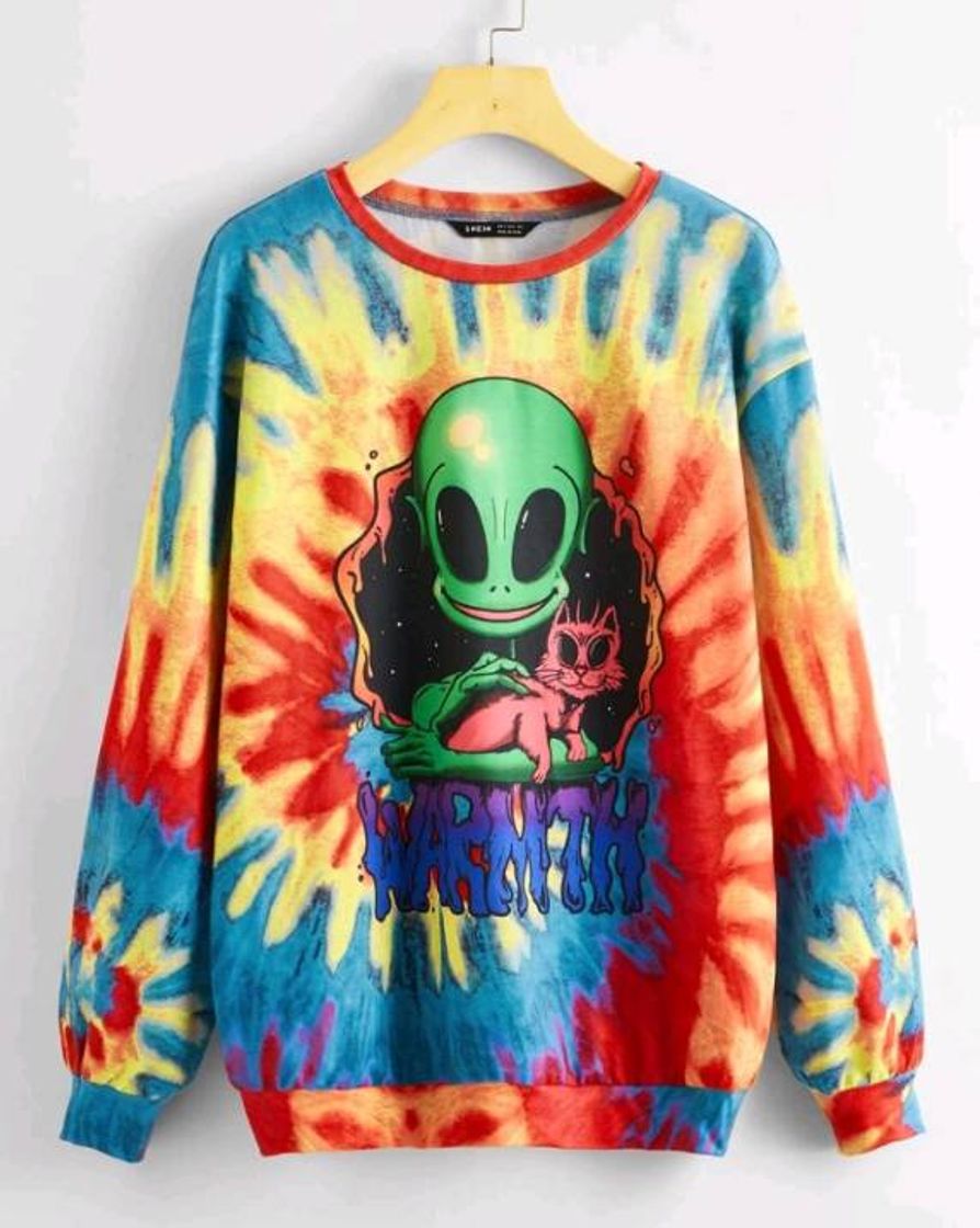 Social suéter tie dye