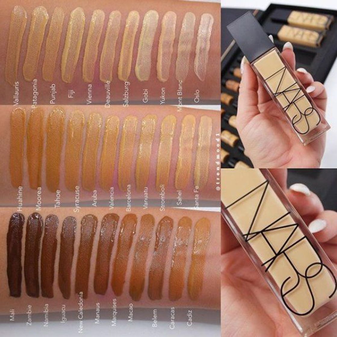 Productos Base NARS Natural Radiant Longwear Foundation