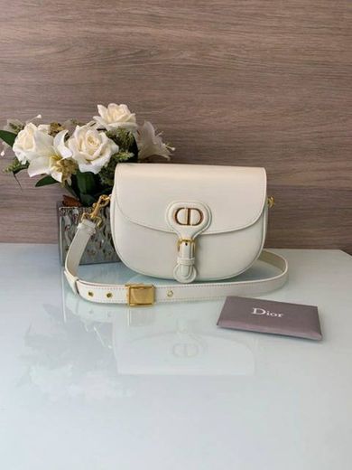 Bolsa Dior Bobby Média Branca Italiana
