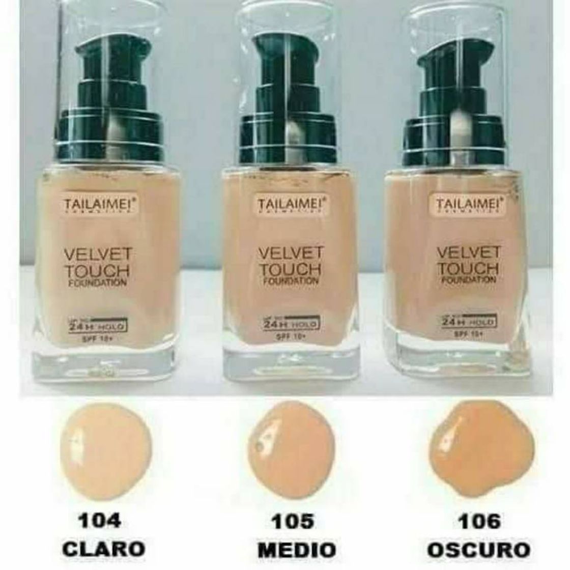 Productos Malu Wilz Velvet Touch Foundation Number 07 Cream Make