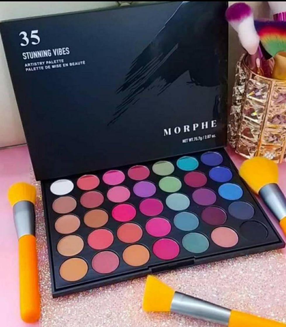 Social Morphe Pro 35 Color Eyeshadow Makeup Palette - GLAM