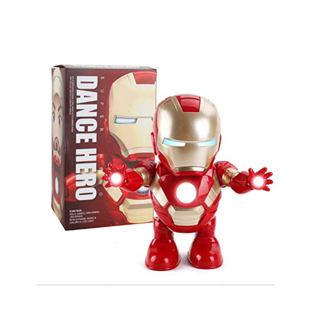 Products ZSKJ Dancing Iron Man Dance Hero Toys Robot de Baile con música