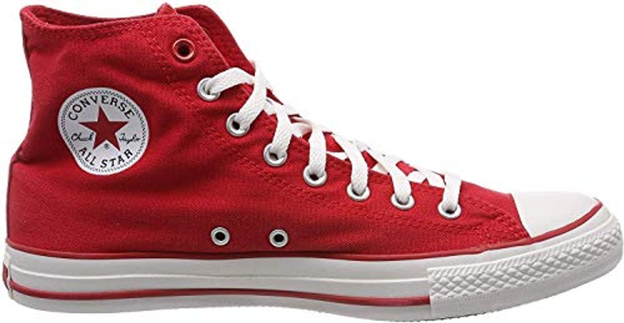 Moda Converse Chuck Taylor All Star Hi, Zapatillas Altas Unisex adulto, Rojo