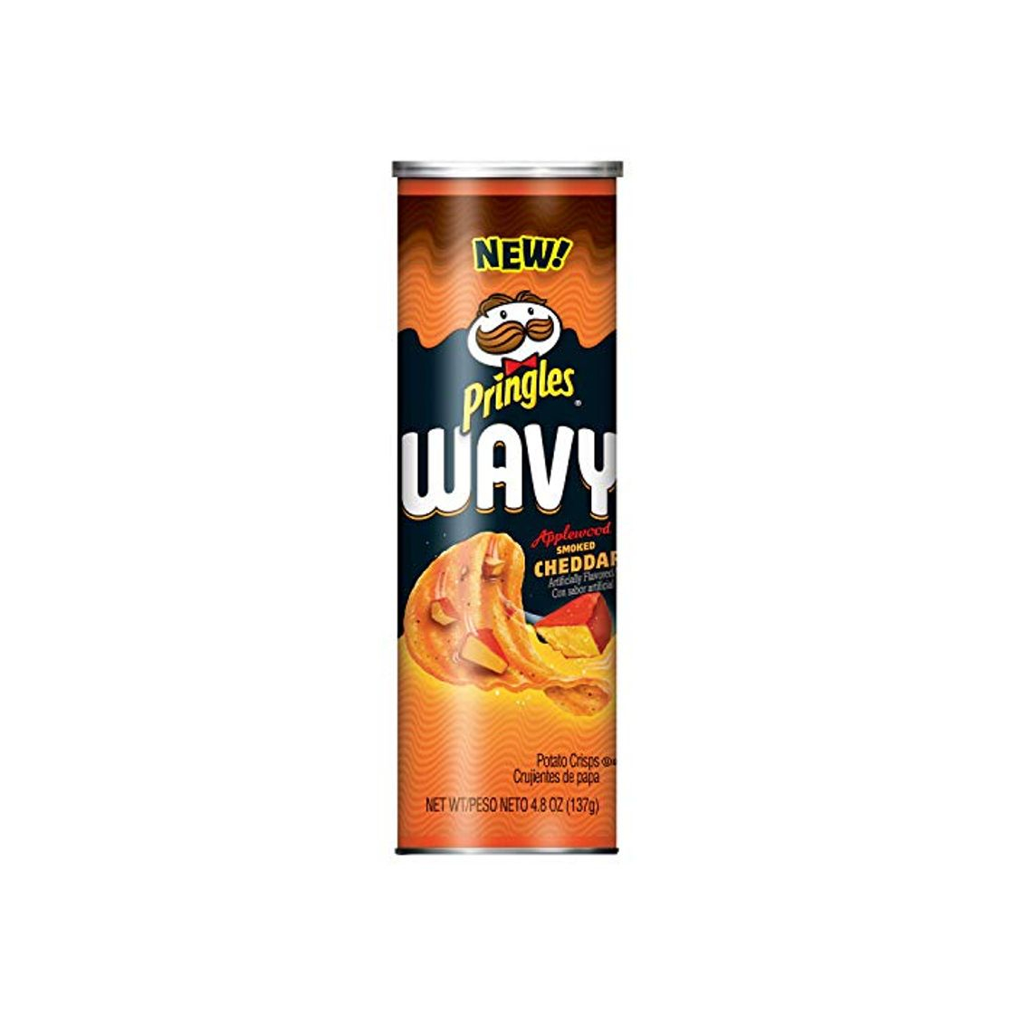 Product PRINGLES WAVY PATATINE CHEDDAR PICCANTE