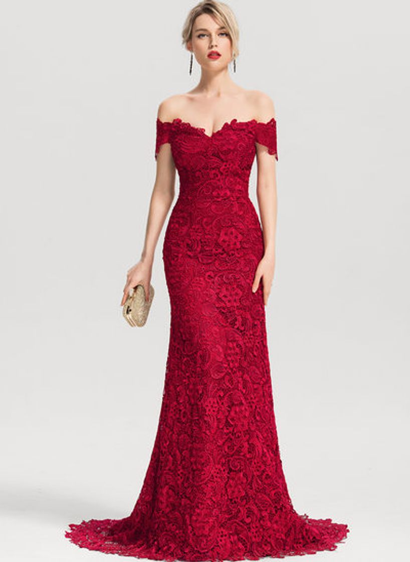 Social Belle Poque Retros Vestidos para Mujeres Esbelto Lápiz Vestido Color Rojo Talla