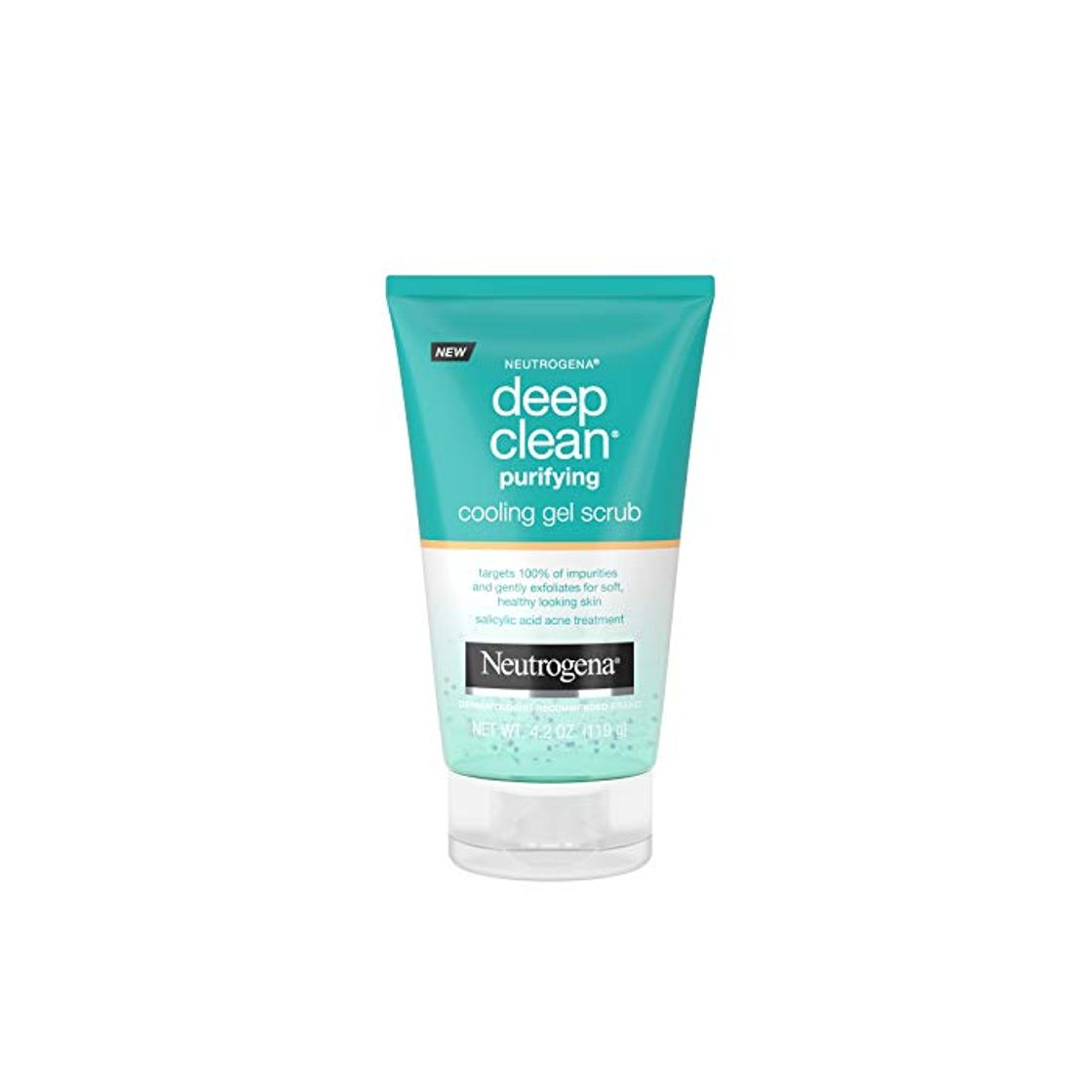 Productos Neutrogena Deep Clean Scrub Purifying Cooling Gel 4.2 Ounce