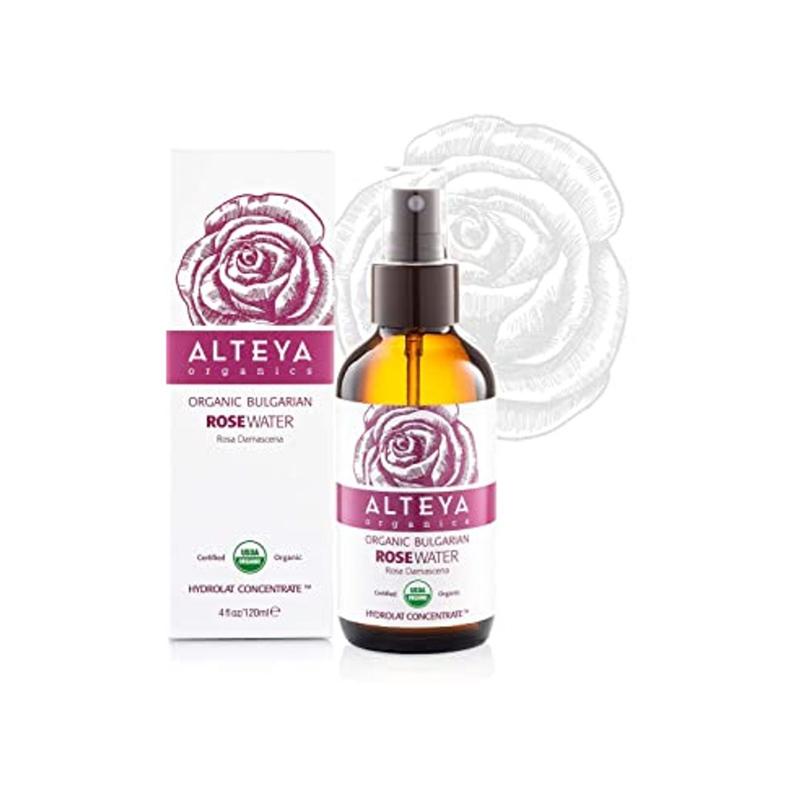 Social MonteNativo Agua de Rosas Natural 2x200ml - Hidrolato de Rosas 100% Puro