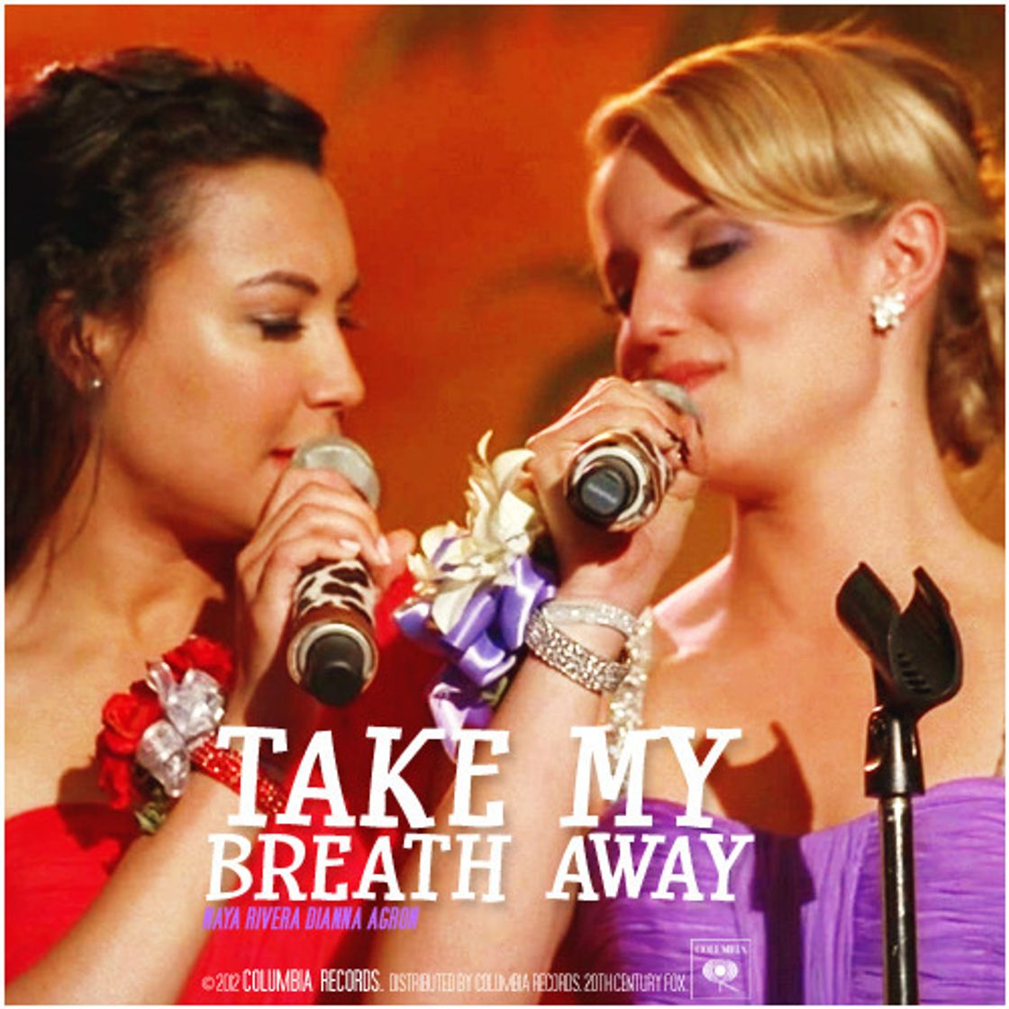 Canción Take My Breath Away (Glee Cast Version)