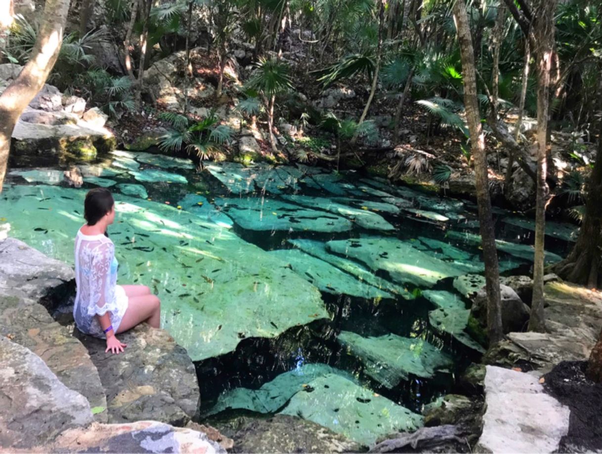 Lugar Cenote Azul