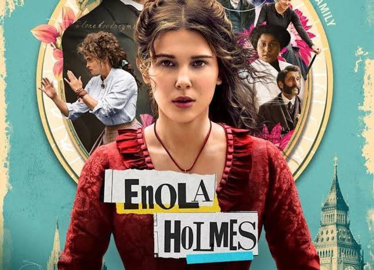 Social Enola Holmes - Netflix 