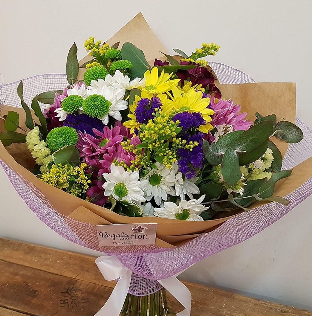 Social REGALAUNAFLOR-Ramo de flores variadas-FLORES NATURALES-ENTREGA EN 24 HORAS DE LUNES A SABADO.