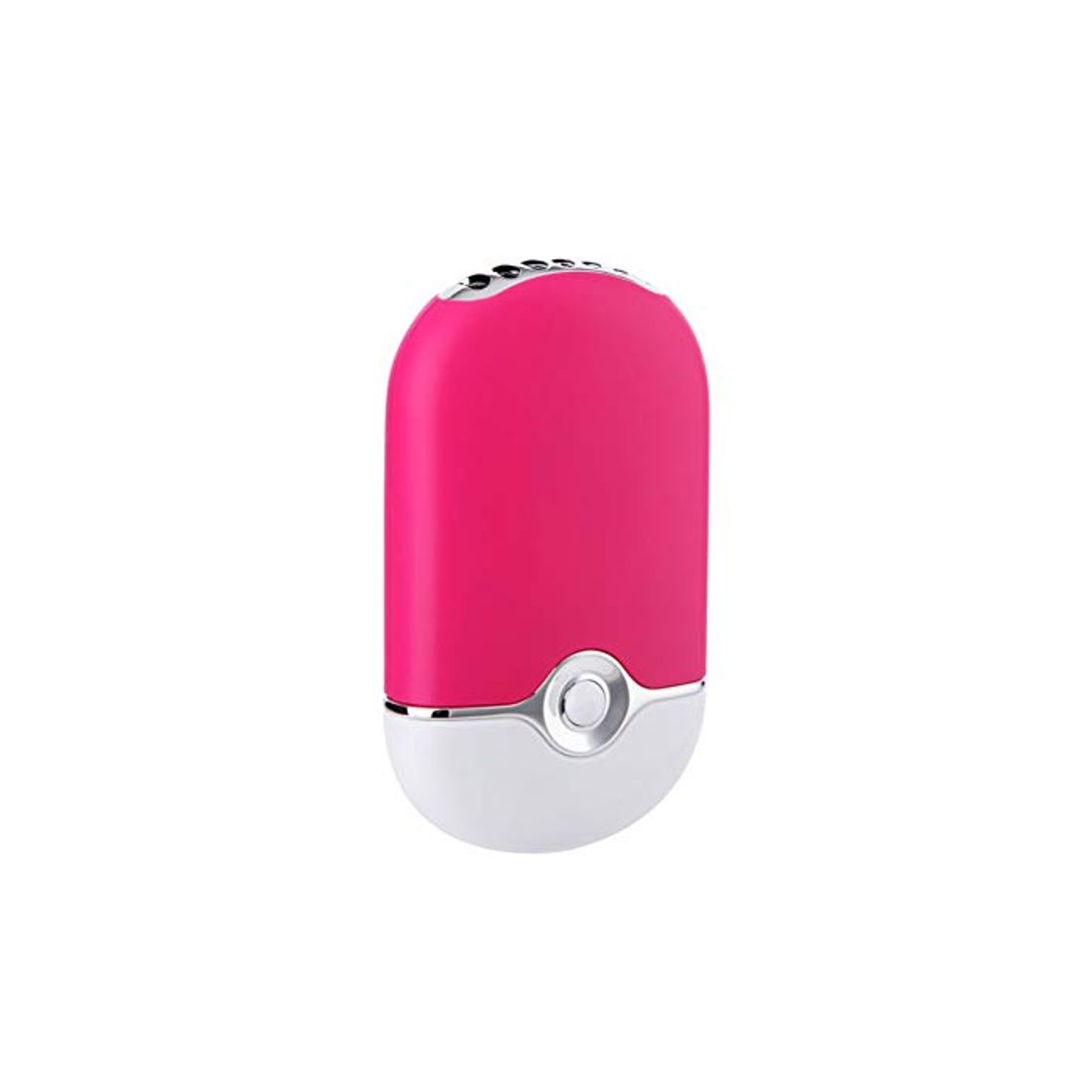 Producto KEYkey USB Mini Ventiladores portátiles eléctrico Recargable sin Cuchilla del USB Mini Aire Acondicionado refrigeración del Ventilador Ventilador del secador para la pestaña Red Rose