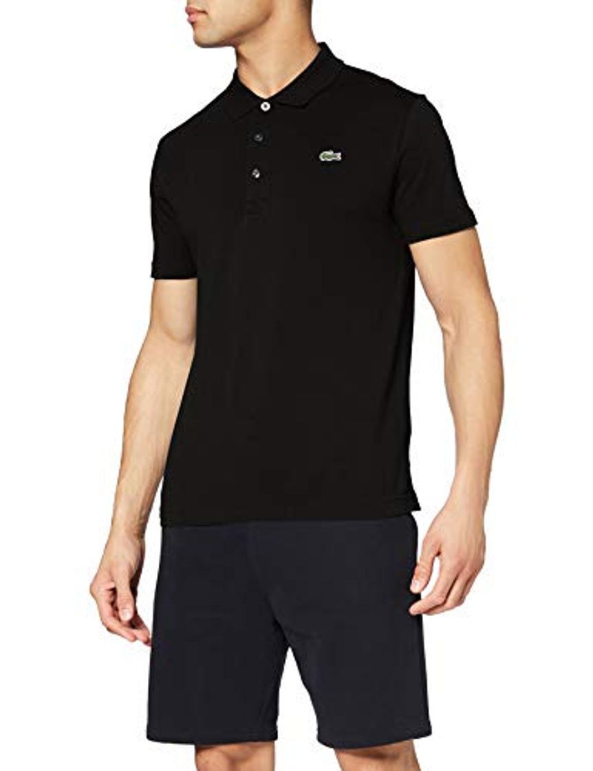 Social Lacoste Yh4801 Polo, Negro